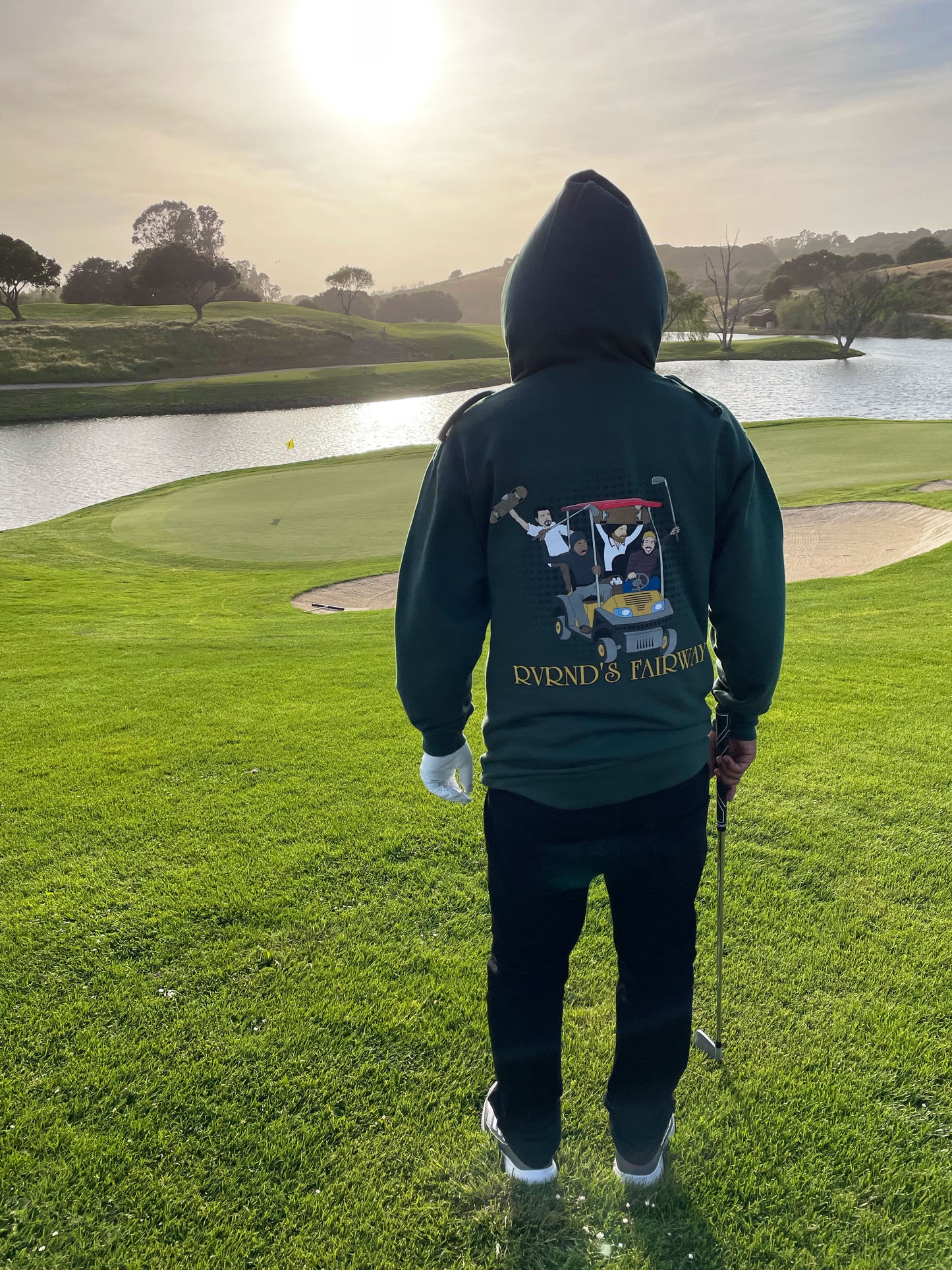 Fairway Pullover - Alpine Green