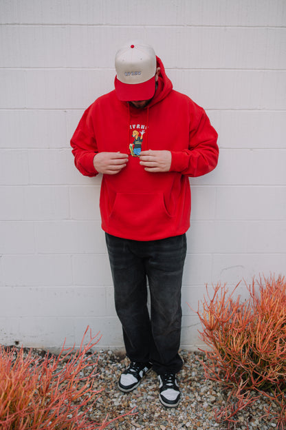 Off-Leash Pullover - Red