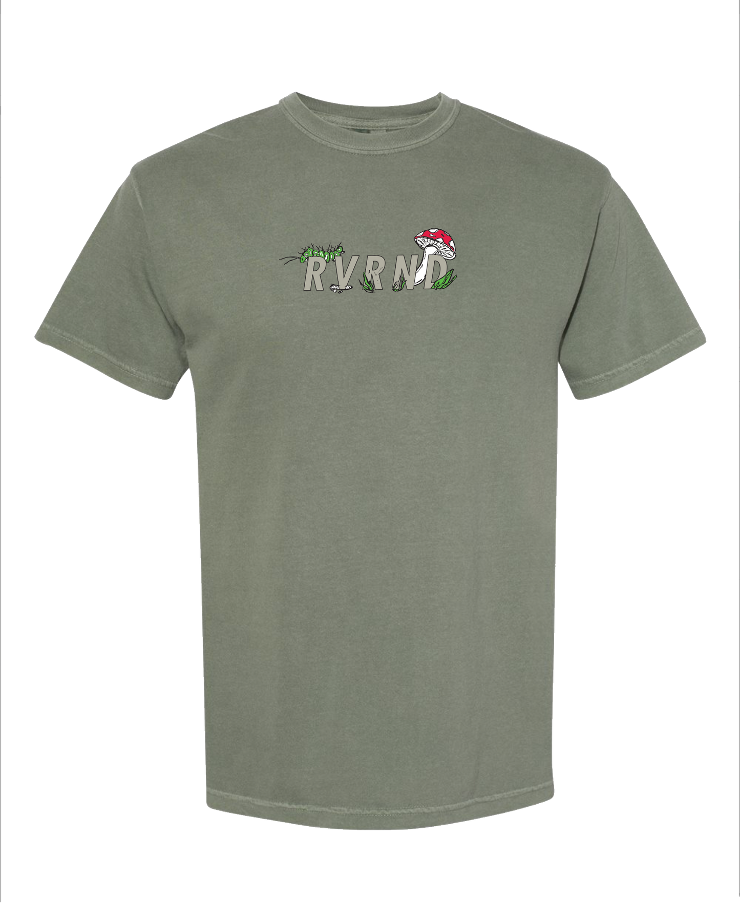 A Wandering Heavyweight T-shirt - Moss