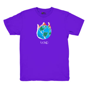My World T-shirt - Purple